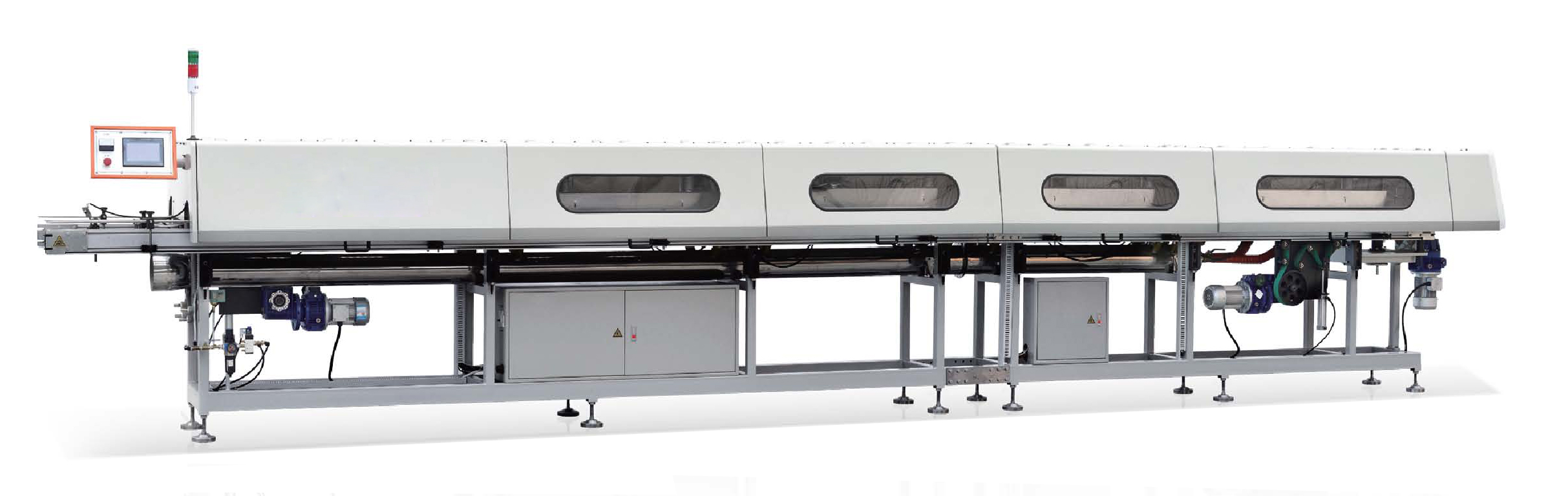 Automatic Tin Can Seamer Machine , 73mm Can Flanger Machine 550CPM