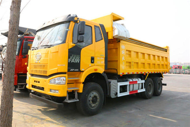 J6P Series Euro 3 Mining Dump Truck Manual Operation Diesel Fuel Type