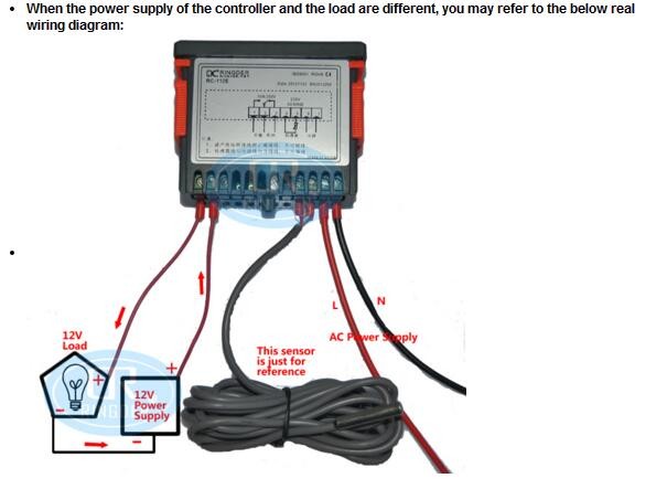RC-112E 230V30A Cool Heat ON/OFF Relay Switch Universal Digital Temperature Controller Regulator Thermostat