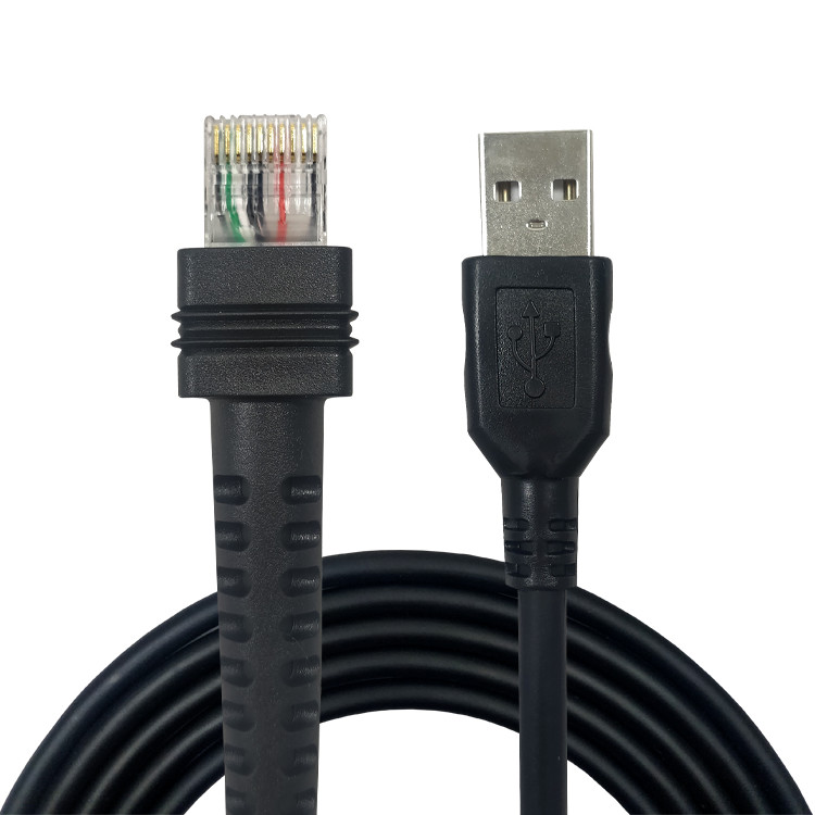 5m 16.4 feet USB to Rj48 cable for Datalogic GD4130 GD4110 GD4100 GD4330 GD4310 barcode scanner cables