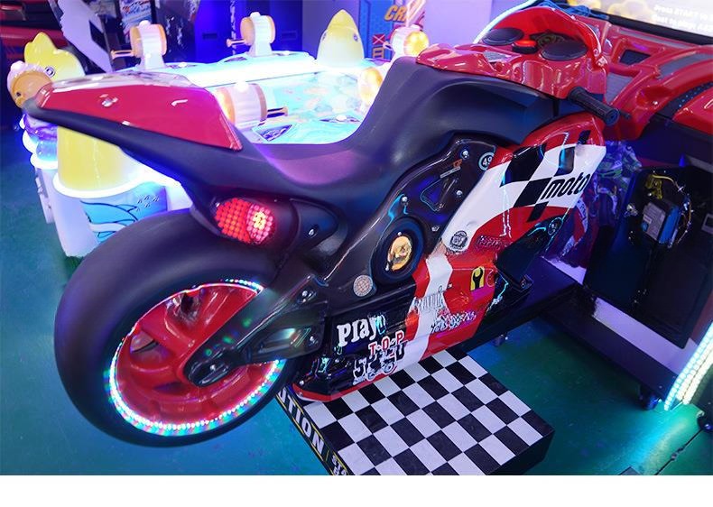 Adult Super GP Motorcycle Game Machine For Shopping Mall CE Certificated