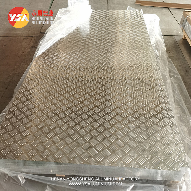 AA1100 3mm 1060 5052 5754 6061 6063 7075 Embossed Aluminium Checker Plate Sheet