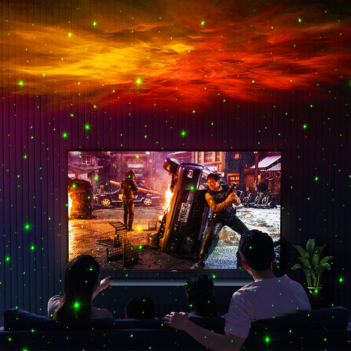 FCC Multiscene Smart Star Projector Alexa Google Home For Gaming Room