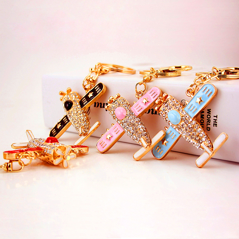 Irregular Key Chain Ornaments , 2.5inches personalized airplane keychain