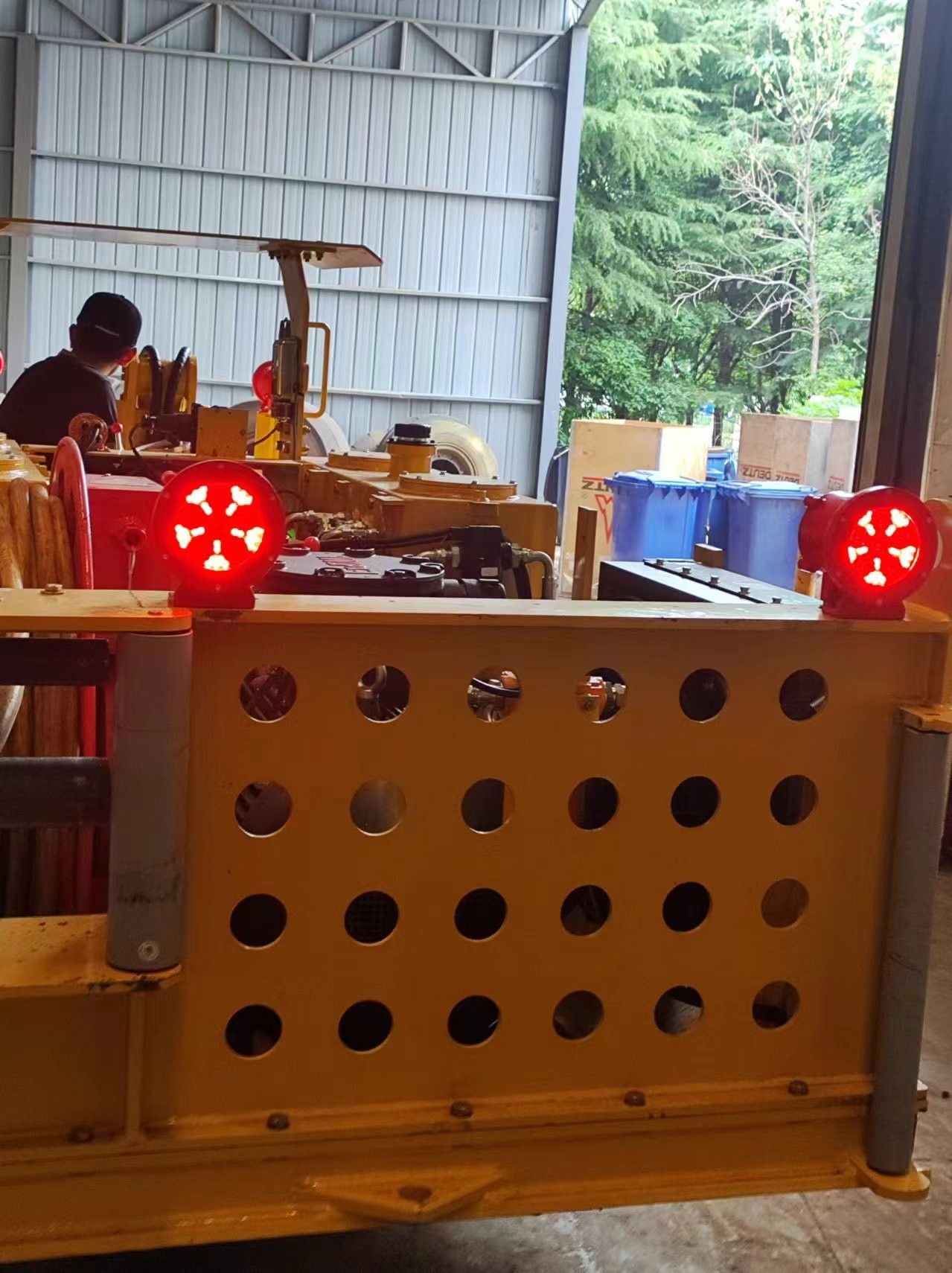 Blast Proof Electric Cable Coal Mine Usage Underground LHD loader 2 tons loading capacity