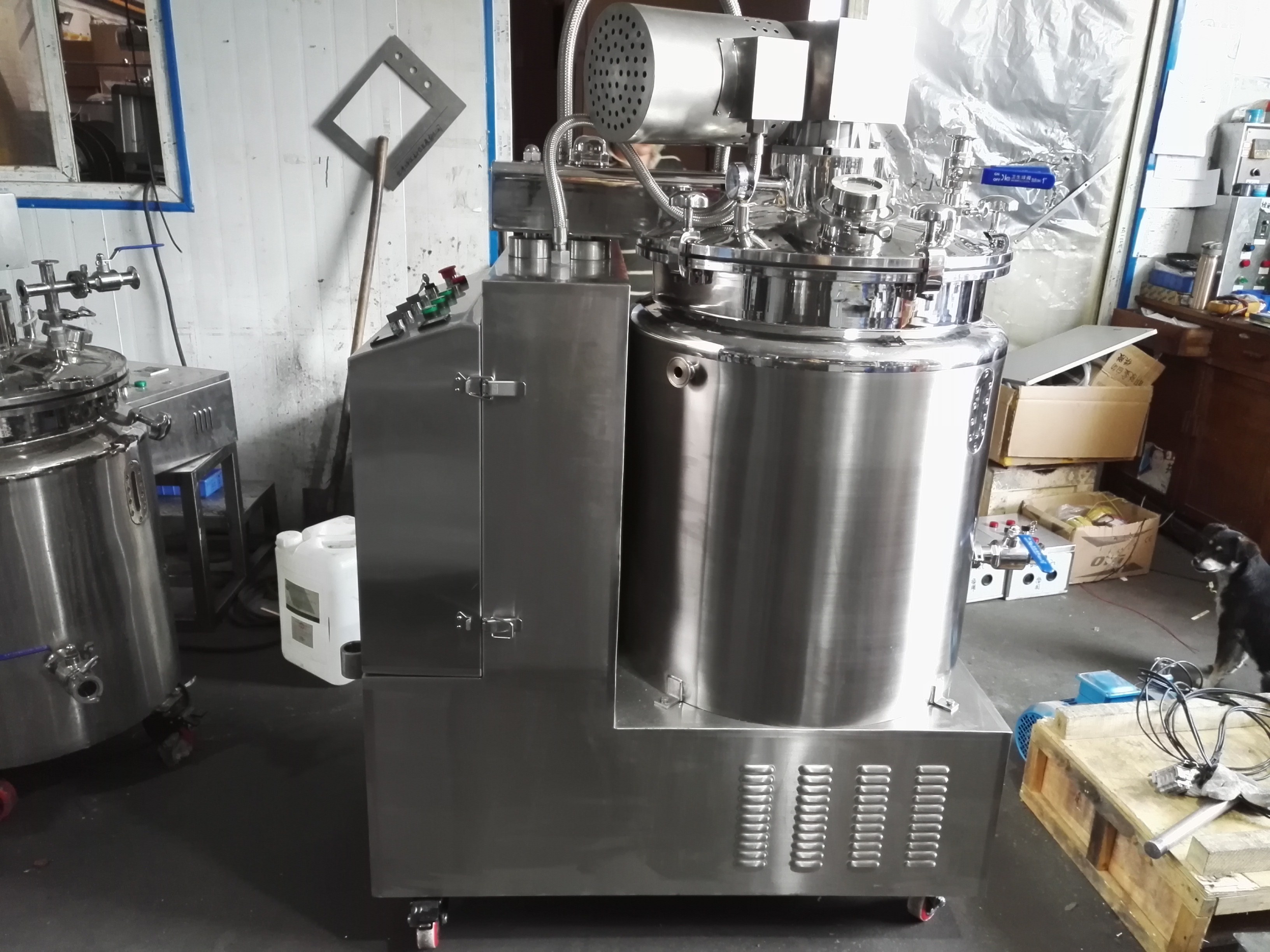 304 SUS 100L Stirring Gelatin Melting And Service Tank With GMP Standard