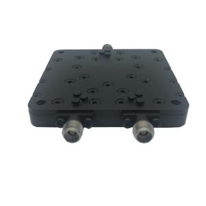 China Low Pim Black 2 Way Power Divider In Microwave Rohs Compliant 190*113*54mm on sale