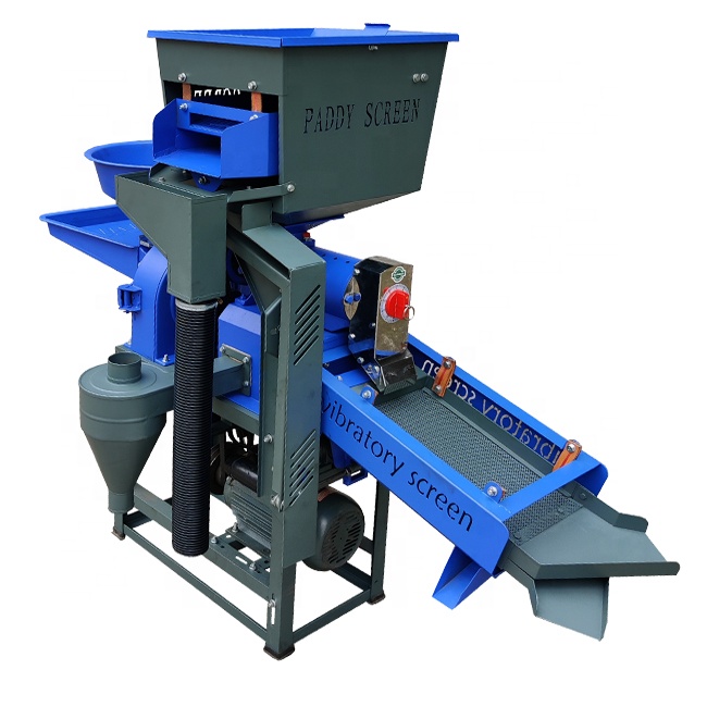 DONGYA AGRO Vibratory Screen 4 in 1 Rice Mill