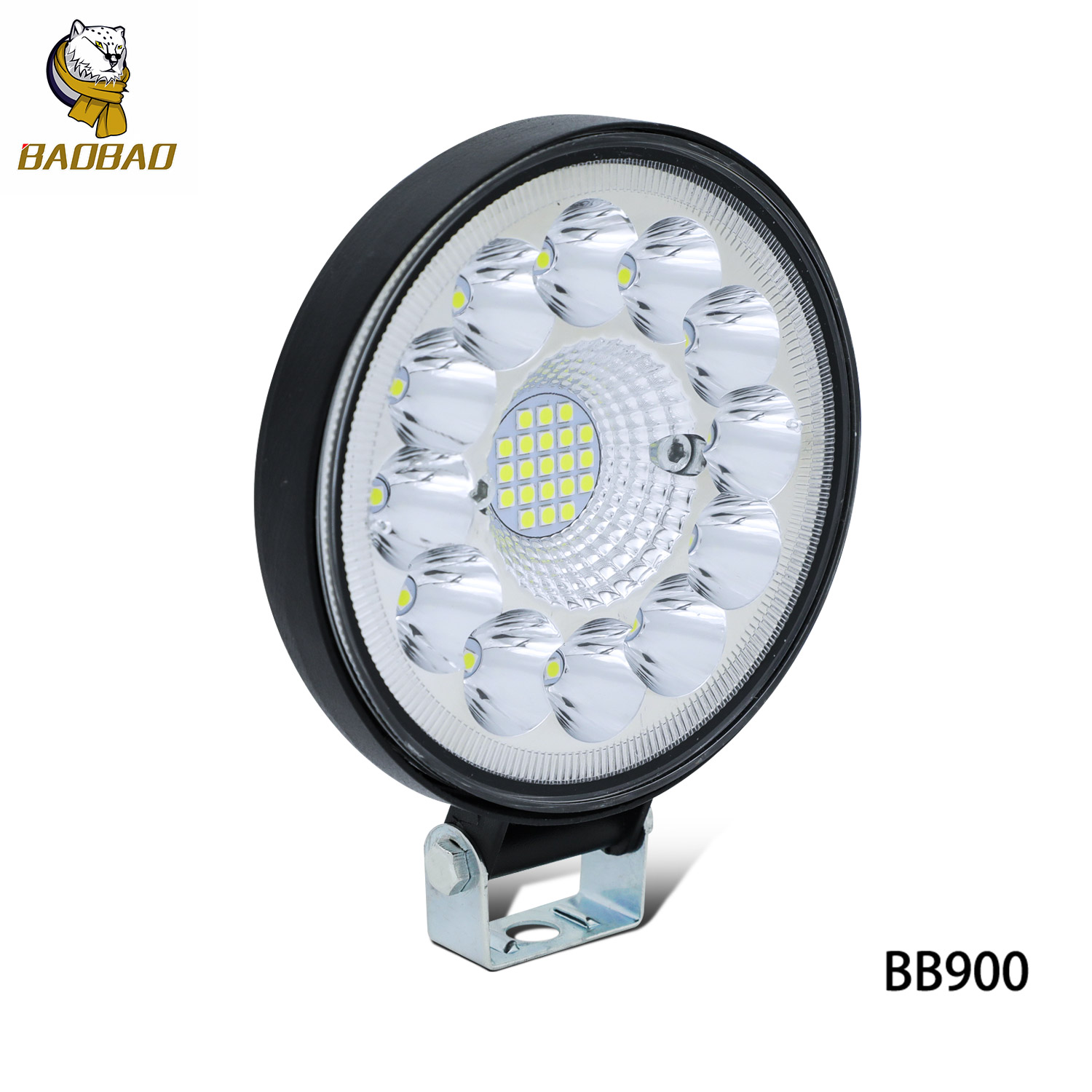 Aluminum White 24V Offroad Car Exterior Work Lights 4 Inch