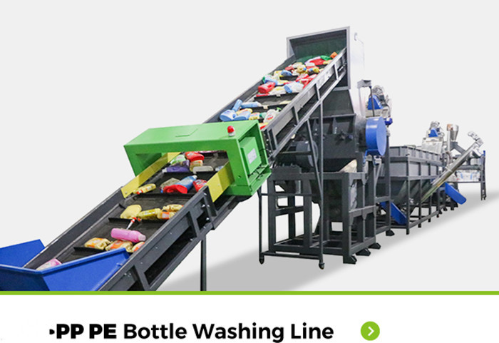 Environment Protection Car Battery Plastic Recycling Line For Pe Pp Abs Pc Ps