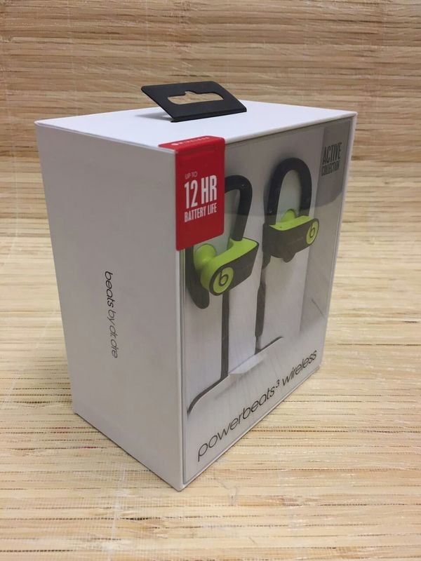 Beats by Dr. Dre Powerbeats 3 Wireless Kopfhörer Headphones Bluetooth gelb from golden rex group ltd