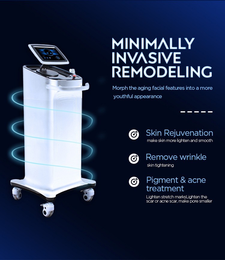 Spa Salon Skin Rejuvenation Machine 1MHz Microneedle Fractional RF Machine
