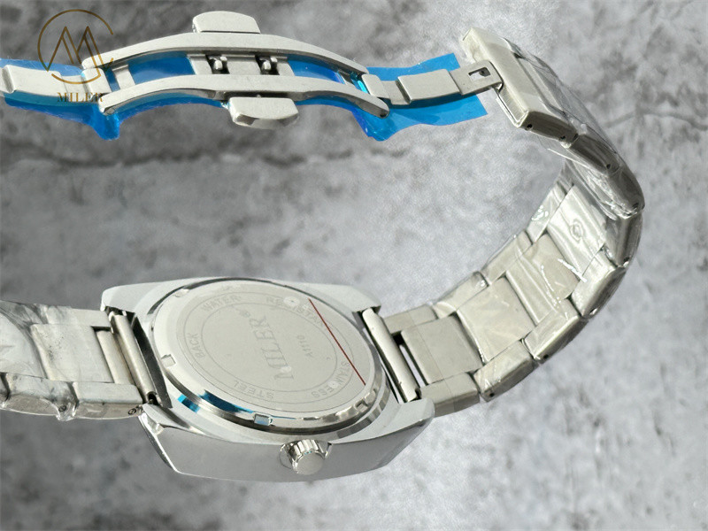 Quartz Watches for Men Transparent case Waterproof Watch for Men logo Customization