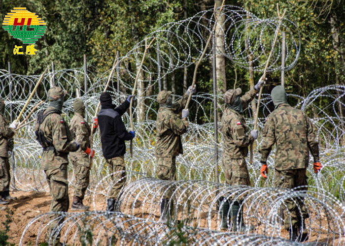 Great Quality BTO-18 Conertina Razor Wire For Crowd Control And Riot Prevention