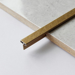2mm Stainless Steel Outside Corner Trim Metal Edge Trim For Ceramic Tile
