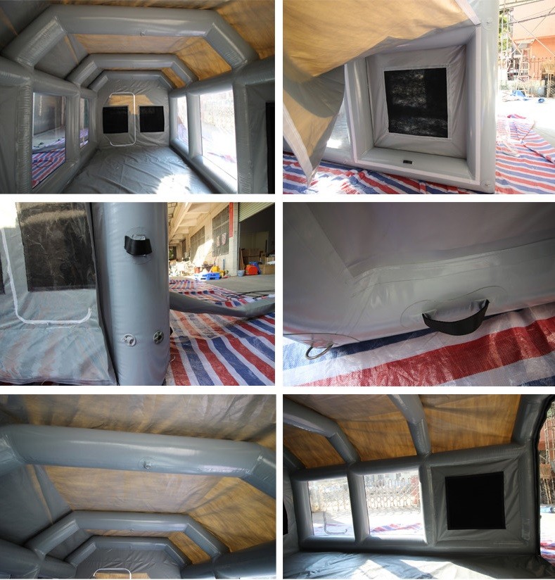 Outside Spray Tan Booth Filter Inflatable Paint Spray For Automotive