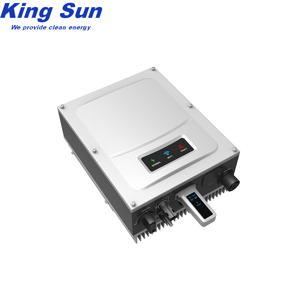 30000 Watt Single Phase 550V On Grid Solar Inverters , Grid Tie Solar Inverter