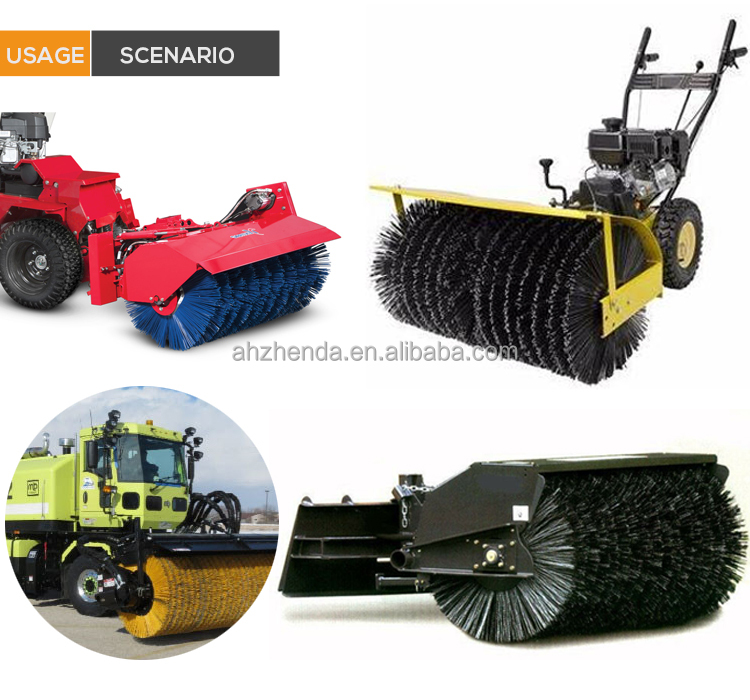 Mixed PP Steel Wire Brushes For Road Sweeping Customized Size