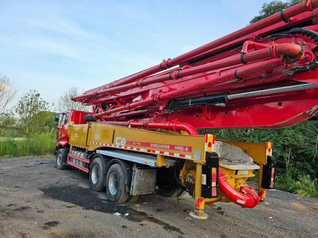 at The End of 2020, Sy Version of 49-Meter Concrete Pump Heavy Equipment Was Launched