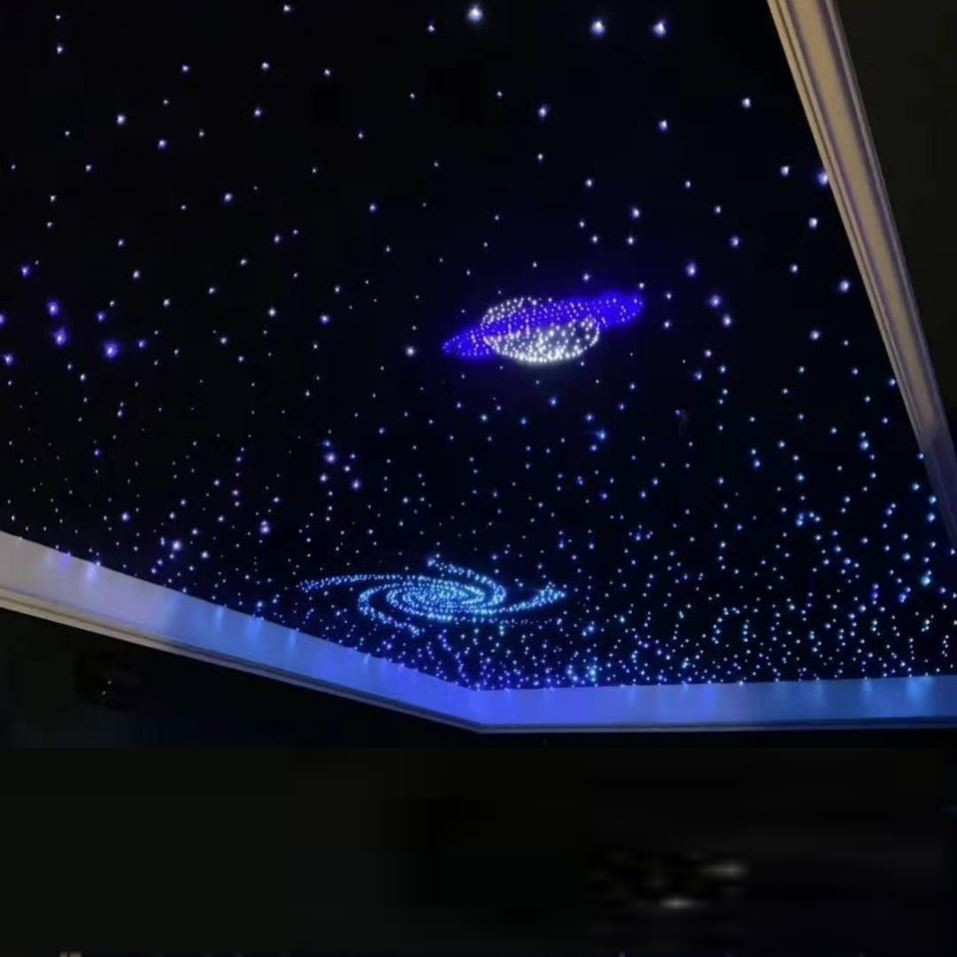 220V Warm White Starry Sky Ceiling Tiles 40000 Hour Working Lifetime