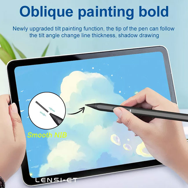 4096 Levels Charging Stylus Pen Write Draw Note Doodle Touch Sensitive Pen