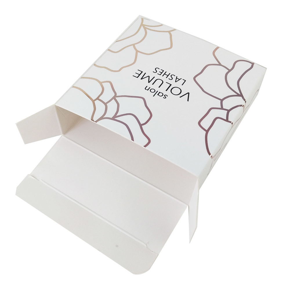 Small Makeup Brush Paper Eyelash Box With Custom Design And Logo Wholesale