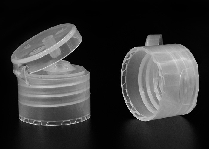 Eco Friendly Plastic Flip Top Cap Tighten Closure For Empty Lotion Bottles