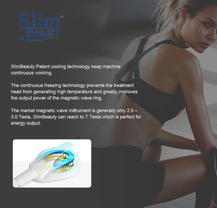 300us Body Slimming Massager Machine High Intensity Electromagnetic
