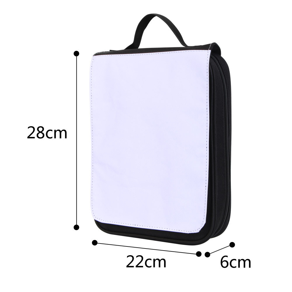 Blank Sublimation Handbag Custom Storage Bag For Holding Books Certificate Card Passport