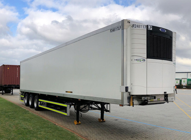 3 Axle 40/48/53ft Dual Temperature Reefer Semi Trailer Refrigerated Trailer