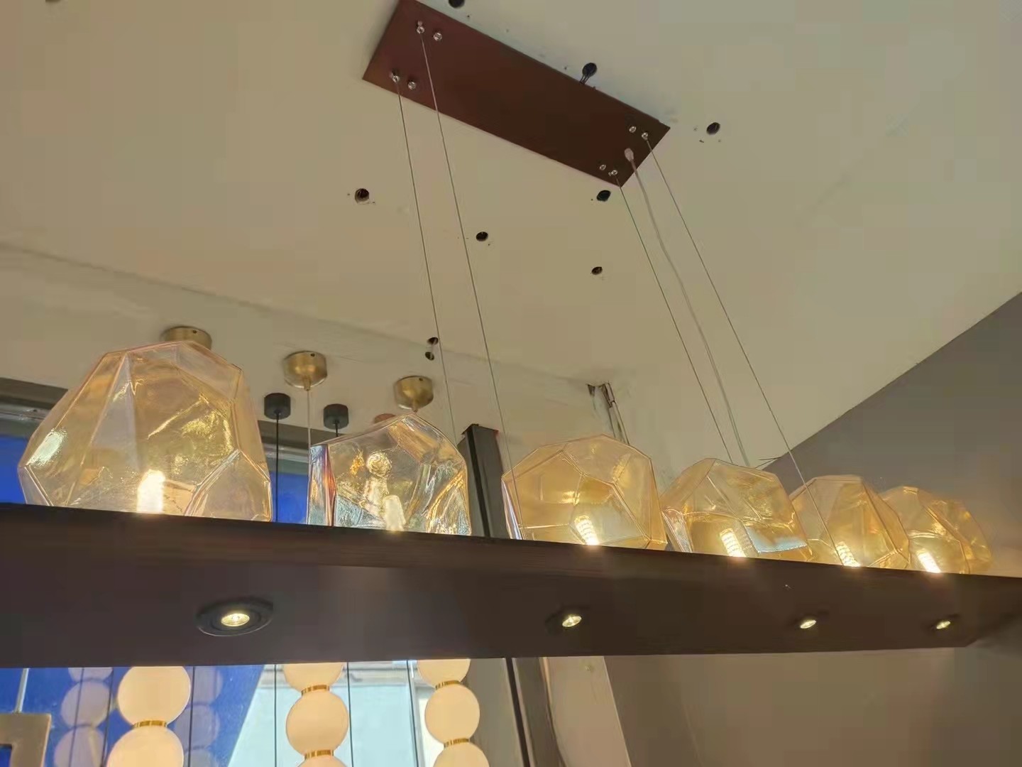 Modern Stair Light Pendant Lamp For Dining Hall Led Pendant Lights Kitchen