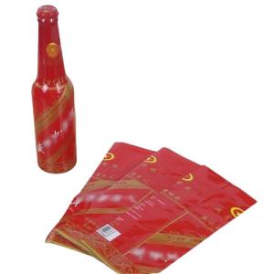 China Bottle Heat Shrink Wrap Labels Thermal PVC Shrink Sleeve Label on sale