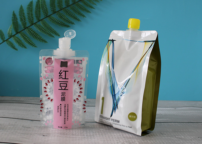 Side Envase Flip Top 250ml Liquid Spout Stand Up Bags
