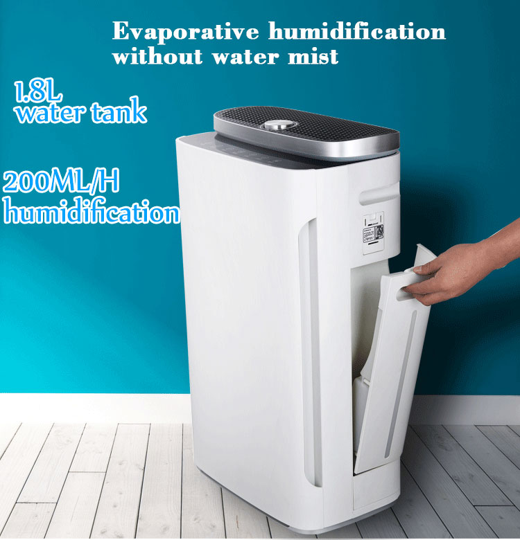 Homefish 500m3/H Household HEPA Air Purifier TUYA WIFI APP CONTROL
