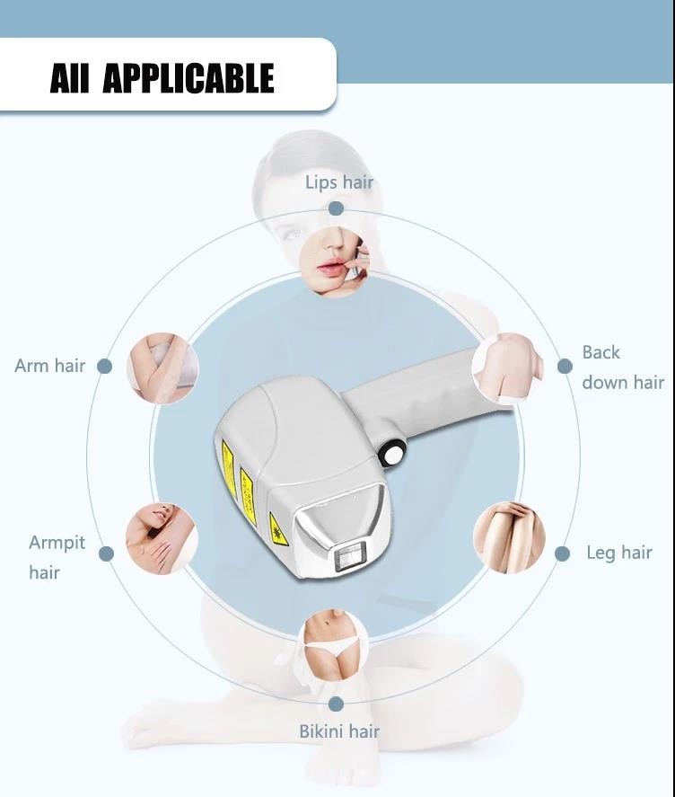 diode laser 808nm hair removal machine for sale / 808nm diode hair removal laser equipment LF-647A