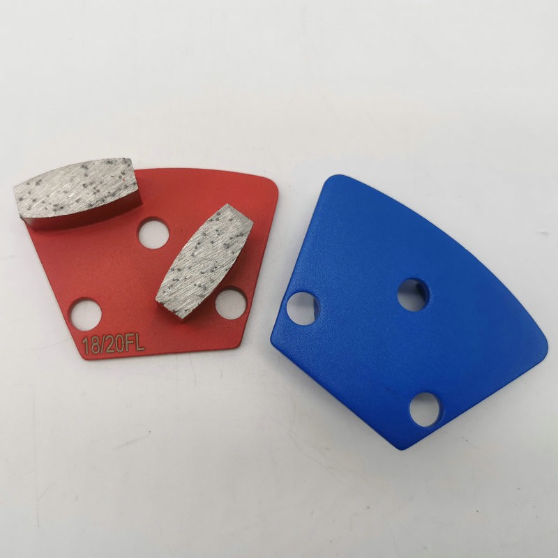 Grit 6 - Grit 400 Concrete Polishing Tools Soft Bond With Double Oval Segments