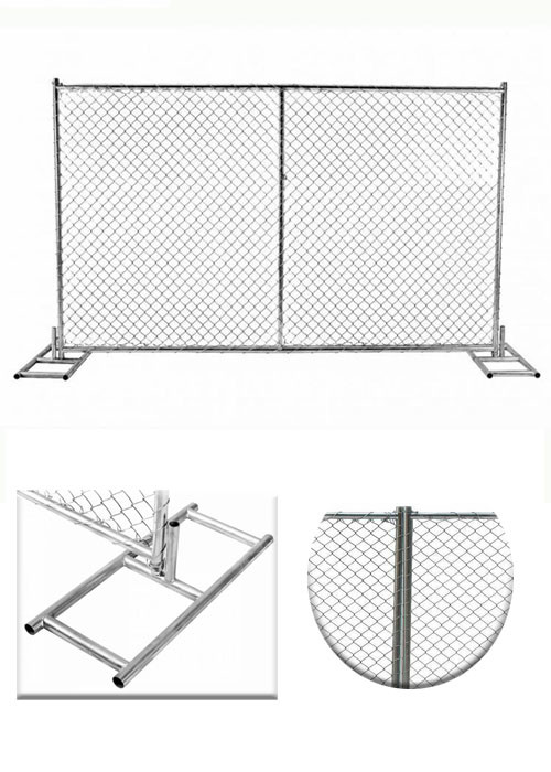 2.9m*1.8m Temporary Fence Weld Agricultural Facilities Canada