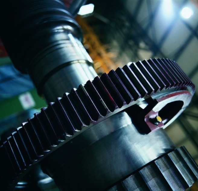 Parallel Shaft Mounted Speed Reducer Gearbox / Cast Steel Standard 90 Degree Gearbox