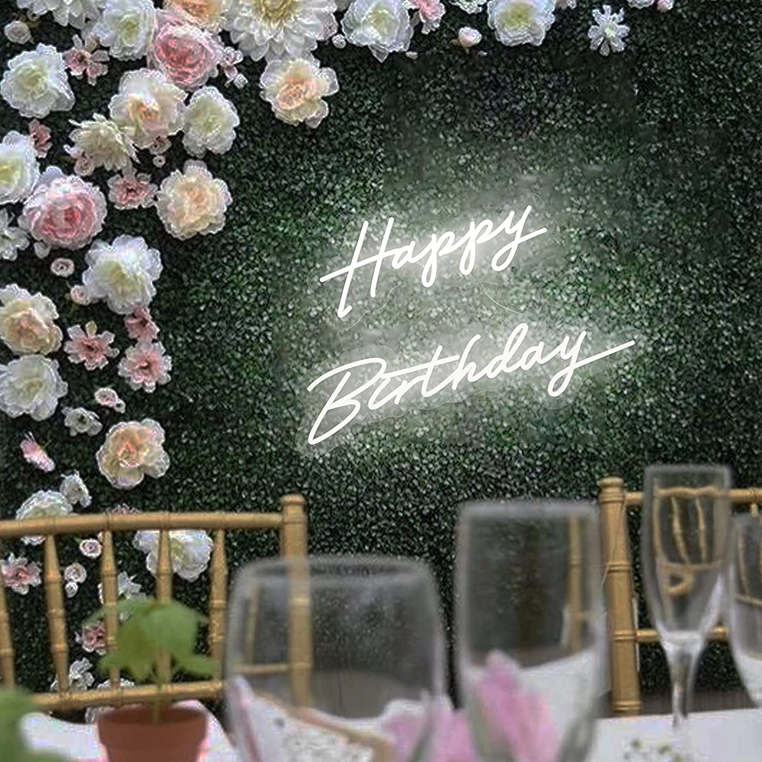 Acrylic Neon Led Channel Letters 3500K Warm White Neon Initial Light