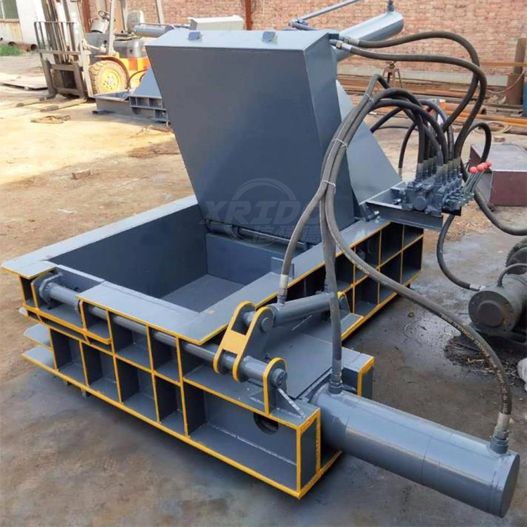 120T Automatic Horizontal Baler Hyd Cotton Compactor For Waste Plastic Bottles