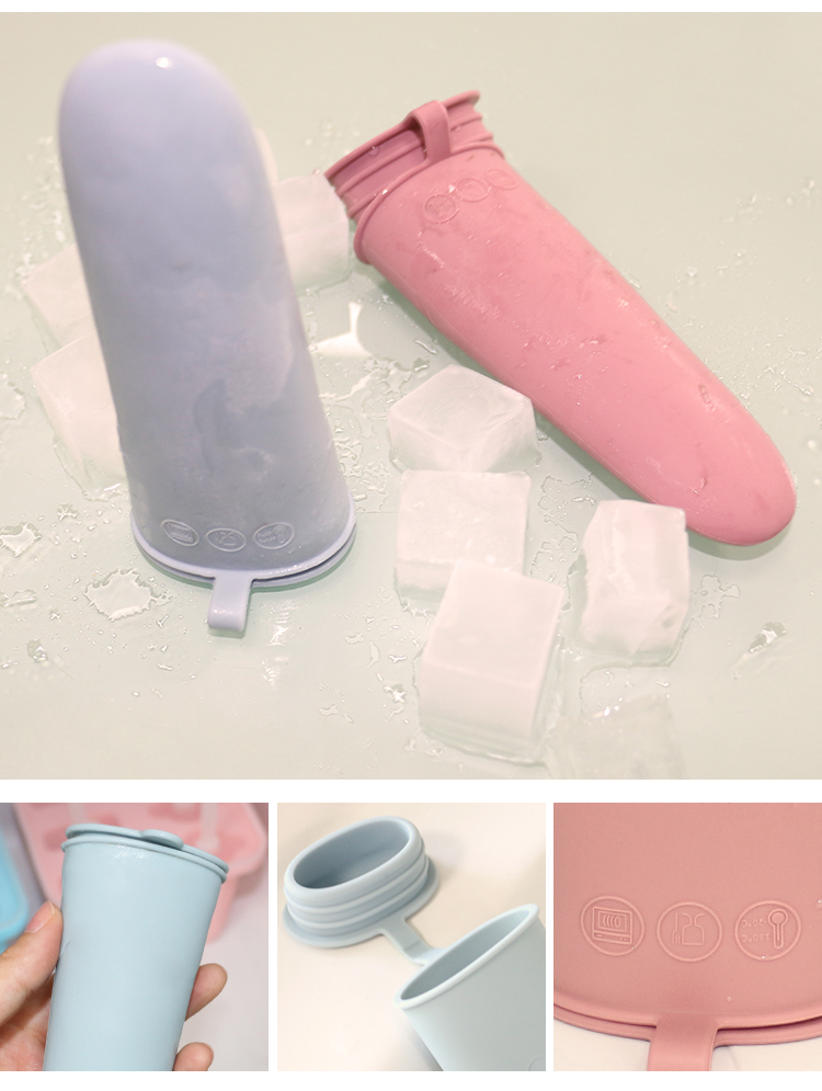 Ice Lolly Personalised Silicone Molds Sustainable With Panton Color