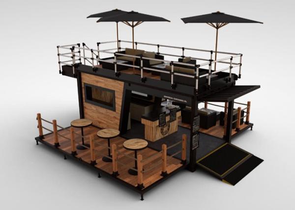 Topshaw Pop Up Container Coffee Shop Bar Restaurant Refurbished Container Coffee