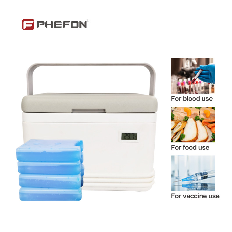 360*240*250mm Cooler Box with Ice Packs 8L Capacity for Outdoor Adventures