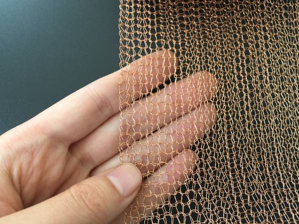 copper knitted wire mesh
