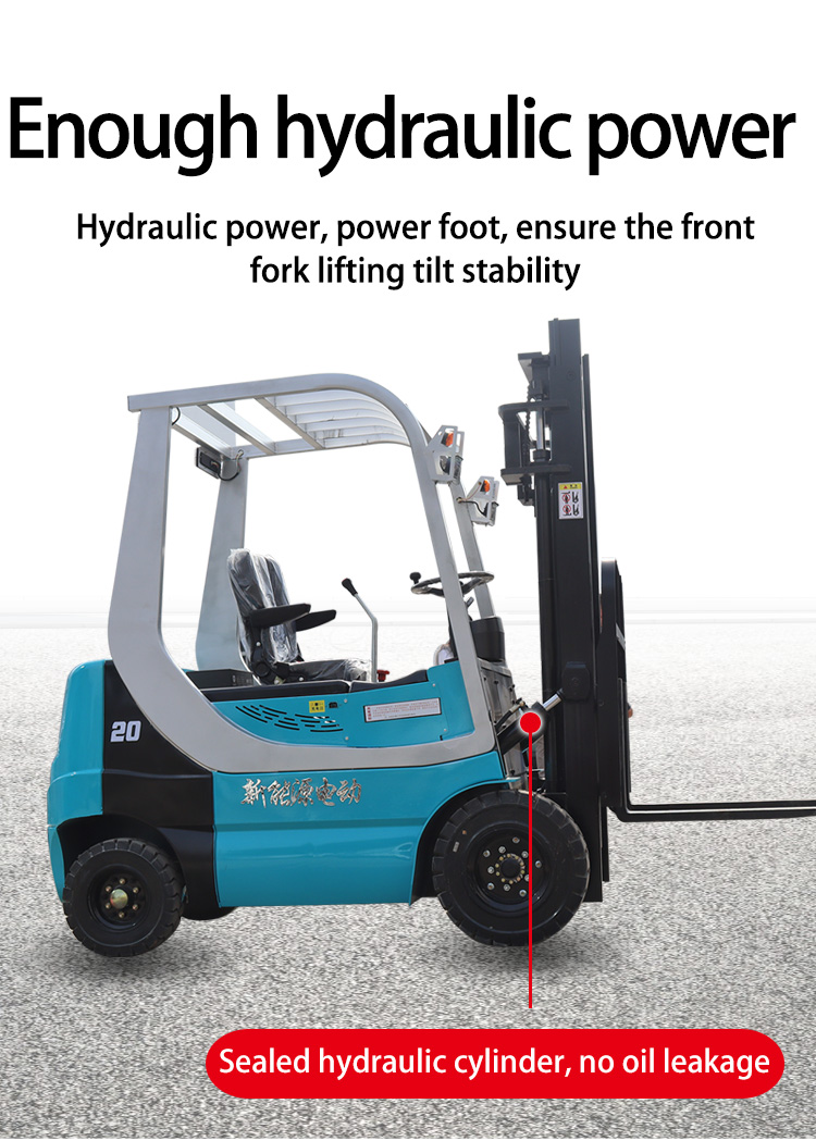 Cheap Electric Forklift Truck 1.5t 2t 3ton Small Lithium Battery New Full Electric Forklift Hotels, Garment Shops