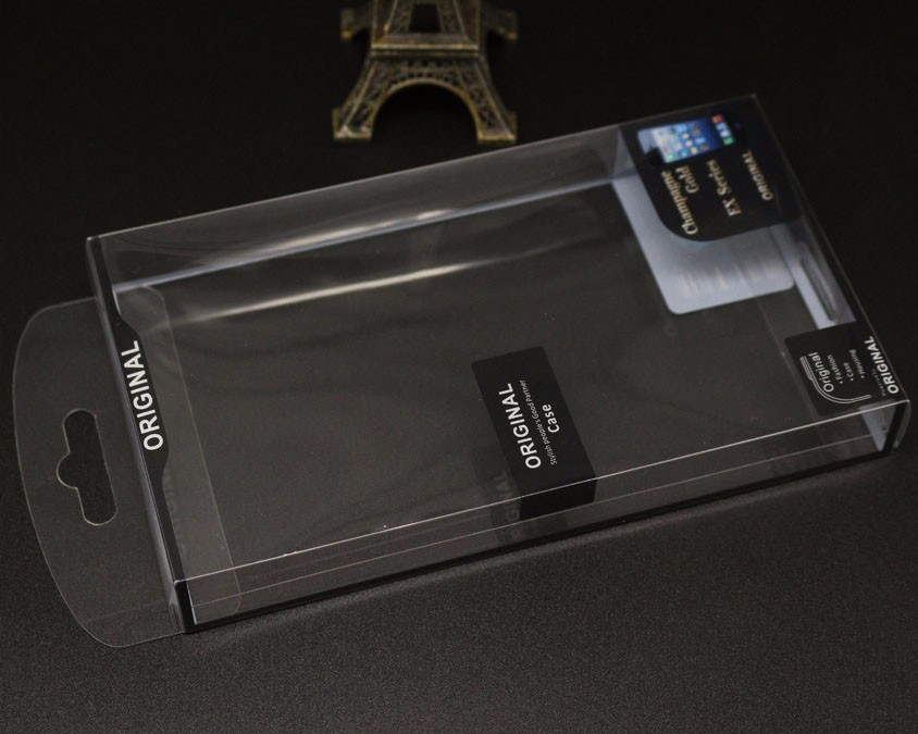 High quality clear plastic PVC box packaging in custom size