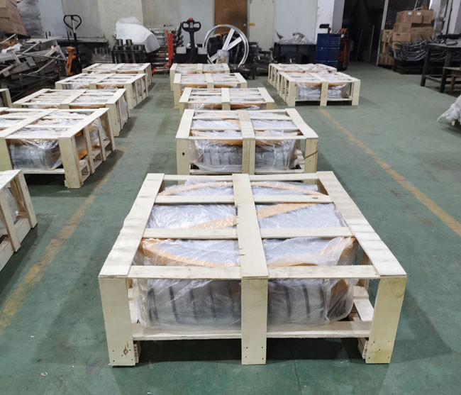 Hydraulic Electric Rotating Pallet Lift Table 12000 Lb 2 Ton