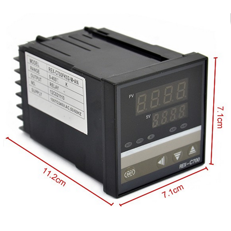 REX-C700 72*72mm SSR output electronic temperature sensor thermostat intelligent temperature controller