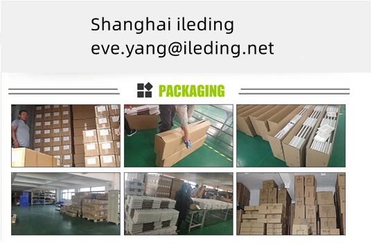 4kg Hanging Tri Proof LED Vapor Tight Warehouse Light Fixture 4FT 46W 65W IP66 65W