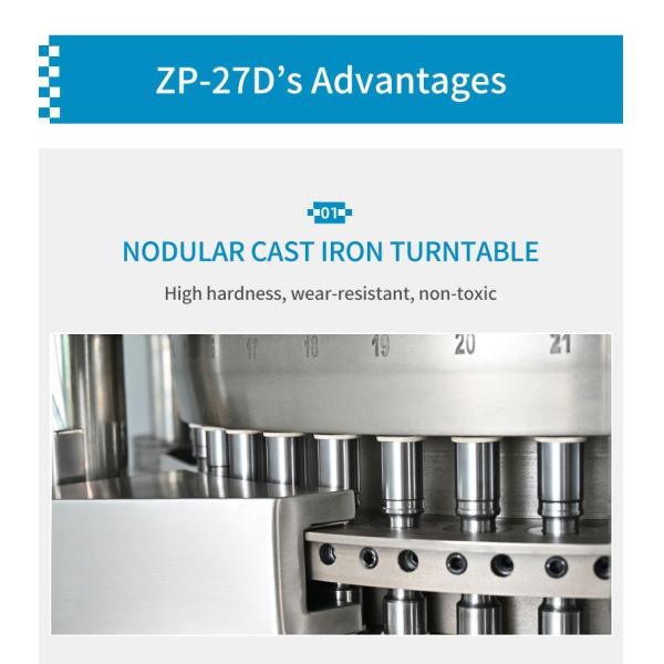 Compact And Powerful Tablet Press Machine Max Production Capacity 110000 Pcs/H